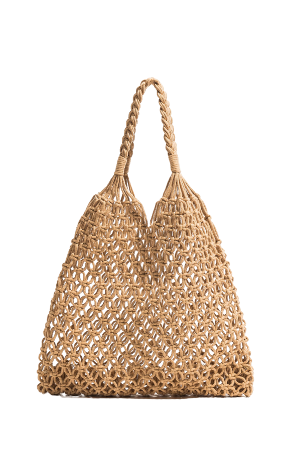 Sapphire' Woven Net Shoulder Bag (5 Colors)