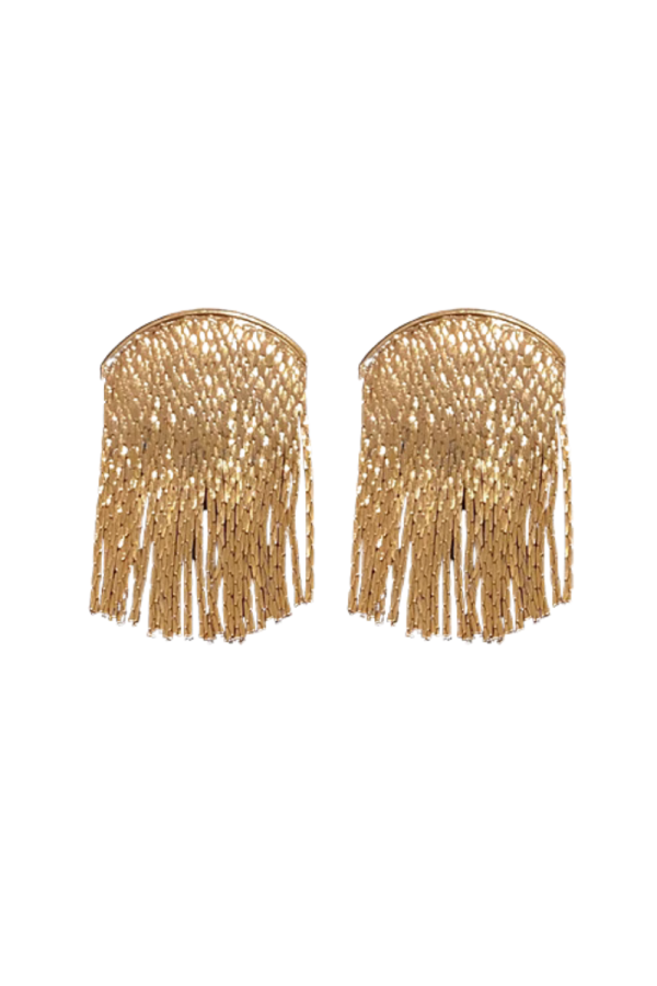 Sapphire' Tassel Drop Earrings